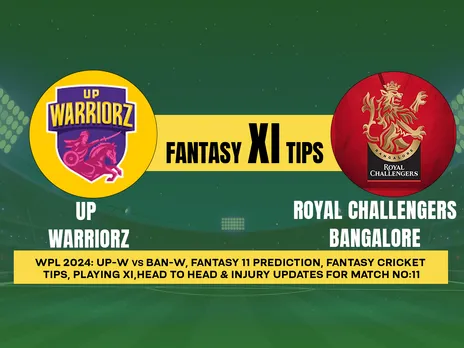 WPL 2024: UP-W vs RCB-W Dream11 Prediction, Playing XI, Head-to-Head Stats, and Pitch Report for 11th Match