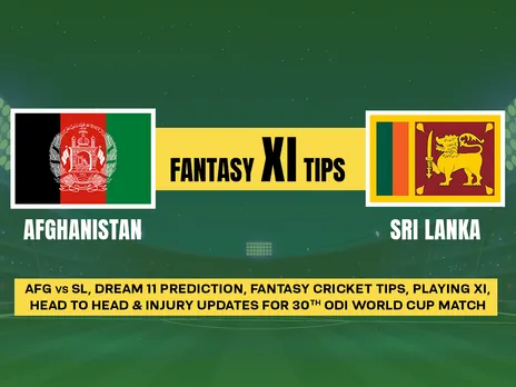 ODI Cricket World Cup 2023: AFG vs SL Dream11 Prediction, Playing XI, Head-to-Head Stats, and Pitch Report for Match 30