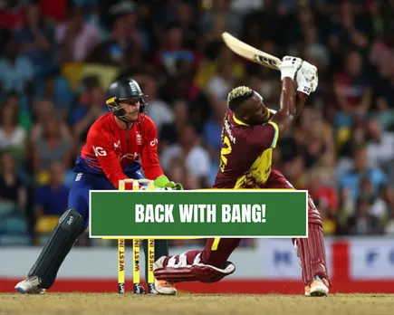 Andre Russell all-round display on comeback match against England in 1st T20I earns him MOTM