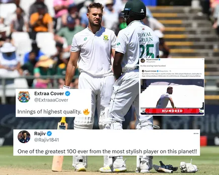 ‘It’s like scoring triple hundred’ – Fans react as Aiden Markram hits valiant ton on difficult batting surface during Cape Town Test against India