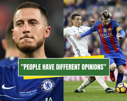 Eden Hazard makes shocking revelation over 'GOAT' debate in football