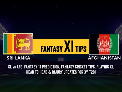 SL vs AFG Dream11 Prediction, Playing XI, Head-to-Head Stats and Pitch Report for 3rd T20I