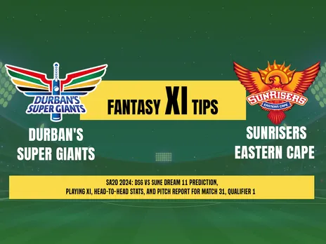 SA 20 2024: DSG vs SUNE Dream11 Prediction, Playing XI, Head-to-Head Stats, and Pitch Report for Match 31, Qualifier 1