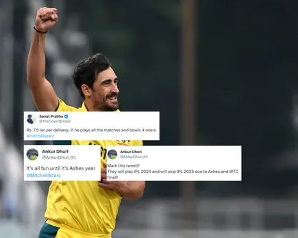 ‘Rs. 7.5 lac per delivery.. if he plays all the matches’- Fans react as franchises break bank on Mitchell Starc in IPL Auction 2024