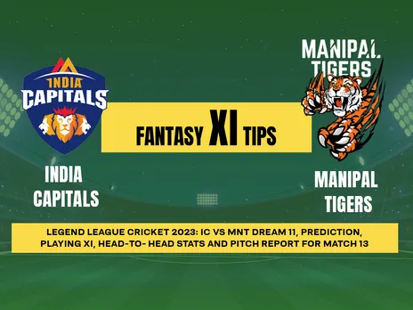 Legend League Cricket 2023: IC vs MNT Dream11, Prediction, Playing XI, Head-To- Head Stats and Pitch report for Match 13