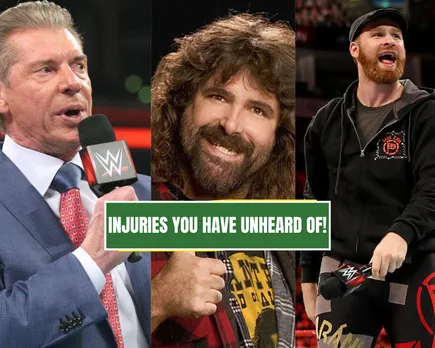 5 times WWE superstars suffered strange injuries