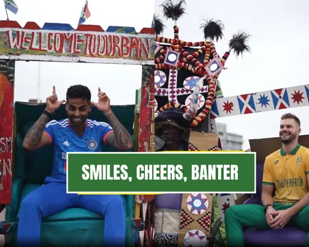WATCH: India and South Africa captains enjoy their time during pre-series photoshoot