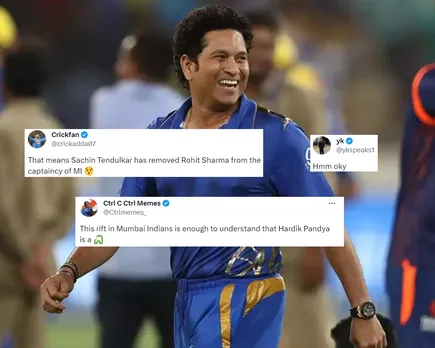 'Kuch toh accha hua'- Fans react as Sachin Tendulkar remains mentor of MI despite leaving rumours