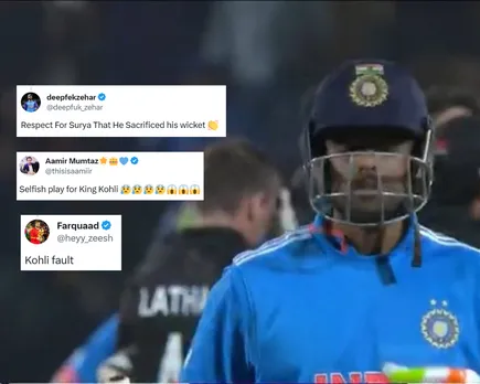 ‘Respect for Surya he sacrificed his wicket’ – Fans react to Suryakumar Yadav’s run-out vs New Zealand in ODI World Cup 2023