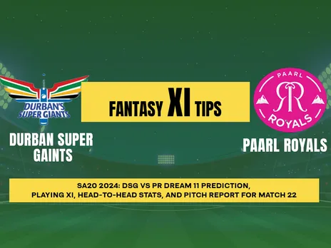 SA20: DSG vs PR Dream11 Prediction, Playing XI, Head-to-Head Stats, and Pitch report for Match 22