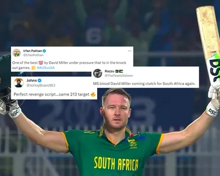 'Perfect revenge script'– Fans show appreciation to David Miller’s amazing knock vs Australia in ODI World Cup 2023