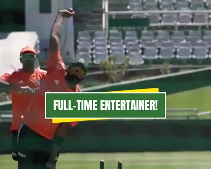 WATCH: Jasprit Bumrah imitates Ravichandran Ashwin ahead of 2nd Test against South Africa
