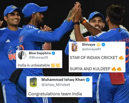 'Yea bowling kaha tha'- Fans react as India beat South Africa by 106 runs in 3rd T20I