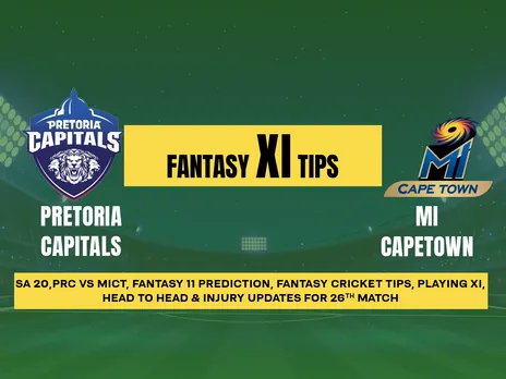 SA20 2024: PRC vs MICT Dream11 Prediction, Playing XI, Head-To-Head Stats and Pitch report for Match 26