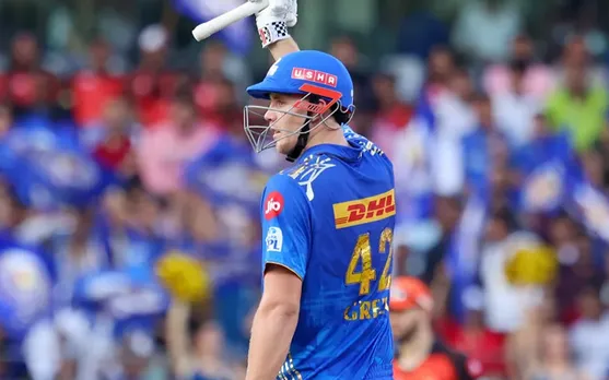 'Ye hai Green meri Jaan' - Fans react as Camron Green with magnificent century helps MI to beat SRH by 8 wickets in IPL 2023