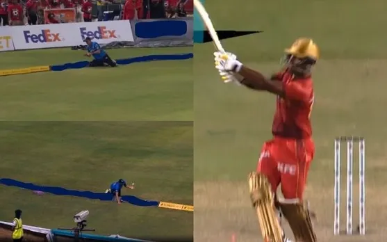 WATCH: St Lucia Kings player pulls off unthinkable catch against Trinbago Knight Riders in CPL 2023