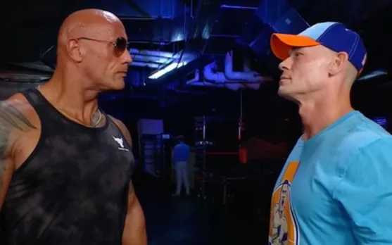 WATCH: John Cena meets The Rock in backstage in WWE Friday night Smackdown event