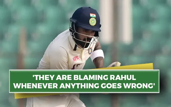 'We're so fickle-minded' - Ex-India opener feels KL Rahul is being made 'scapegoat'