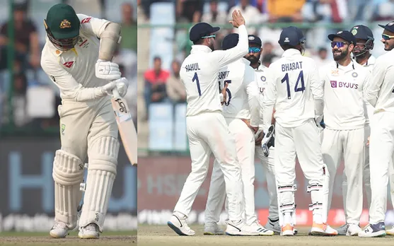 'No.1 Test team aisi hoti hai kya' - Australia bowled out for 263 on Day 1 of 2nd Test in Delhi