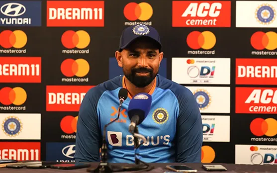 'Hum kisi bhi condition mein honge, hum sabse age hai' - Mohammed Shami pumped after win against Australia in first ODI