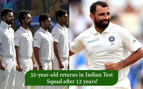 Indian veteran pacer replaces injured Mohammed Shami for the Test series against Bangladesh