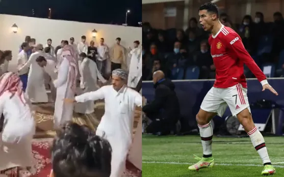 Watch: Saudi fans imitate Cristiano Ronaldo's 'Siuu' celebration during a wedding ceremony