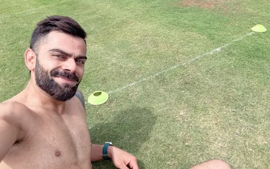 'Hamesha se aage'- Fans react as Virat Kohli shares pictures after he successfully passes yo-yo test with flying numbers