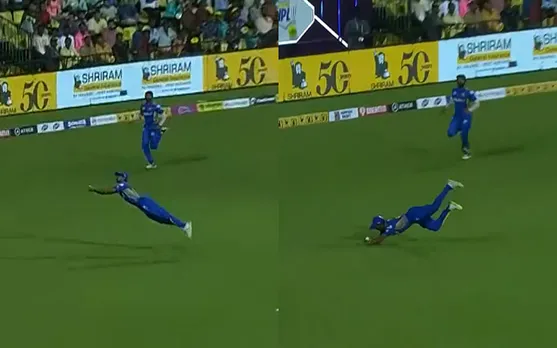 WATCH: Murugan Ashwin takes outstanding backward running catch during 8th match of TNPL 2023