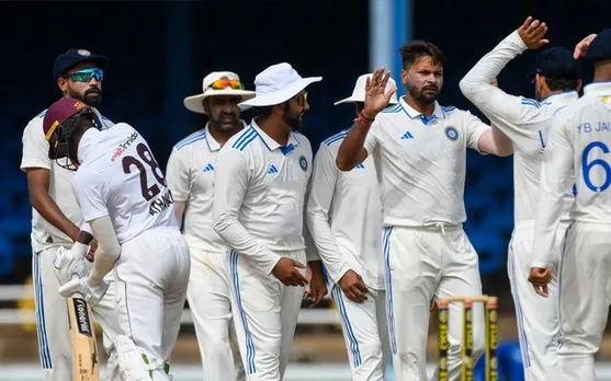 'Bas ab barish na aa Jaye' - Fans react as India takes commanding position against West Indies in second Test