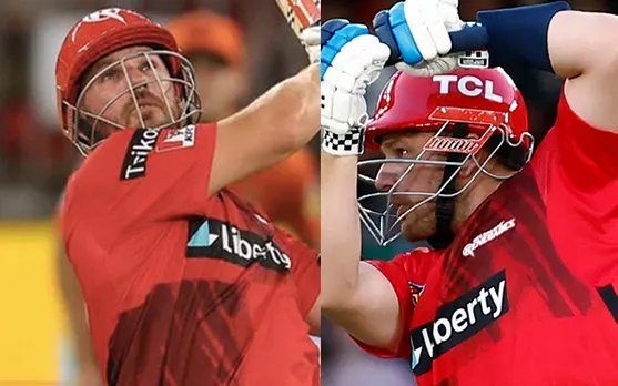 Watch: Aaron Finch smashes Andrew Tye for 31 runs in a single over in BBL 2022-23
