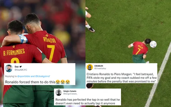 ‘Ronaldo forced them to do this’- Twitter reacts as Portugal set to present evidence to FIFA claiming Cristiano Ronaldo’s goal against Uruguay