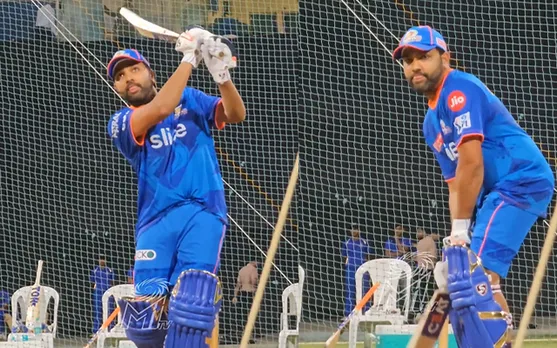 'Itni practice mt kar bhai thak jaayega' - Fans react as Rohit Sharma's video of practicing ahead of Indian T20 League 2023 goes viral