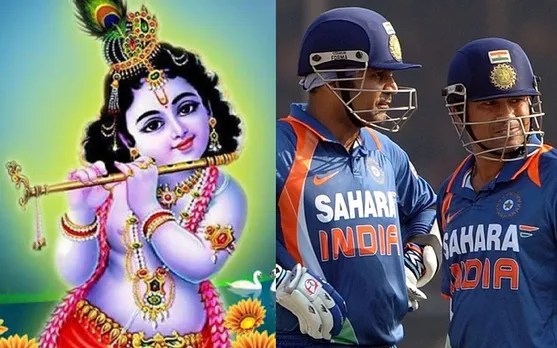 See how Indian cricketers celebrate birthday of Lord Krishna, wish success and prosperity for India
