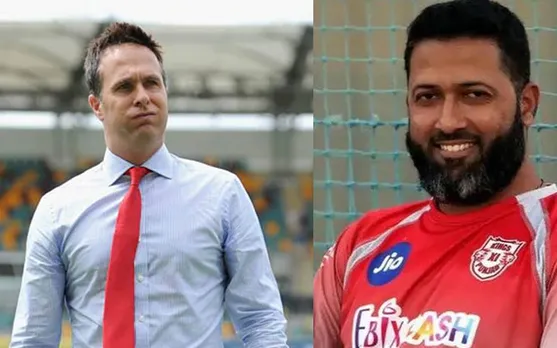 'Oye Vaughan, chal Oval me jhaadu laga' - Fans rip apart Michael Vaughan as he shares picture of Jos Buttler with 20-20 World Cup trophy to troll Wasim Jaffer