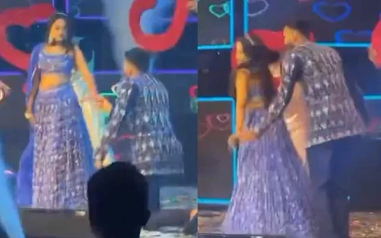 Watch: Axar Patel performs a dance sequence during his wedding ceremony, video goes viral on social media
