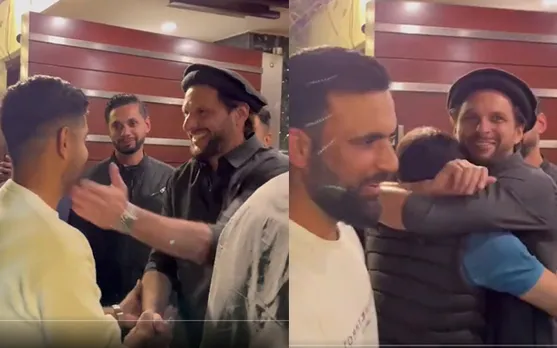 Watch: Shahid Afridi hosts dinner party for Pakistan Cricket Team before first ODI against New Zealand