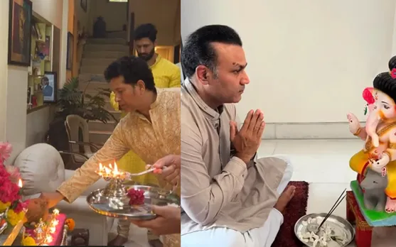 Cricketers shares pictures while they celebrate Ganesh Chaturthi 2023