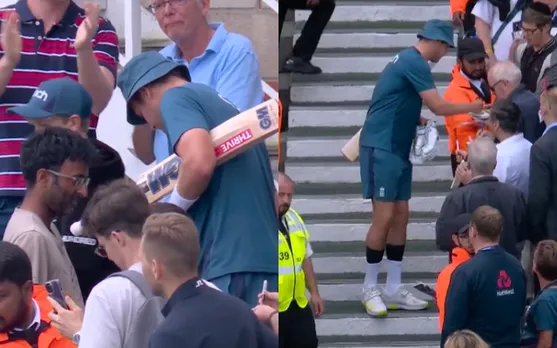 WATCH: Stuart Broad signs autographs ahead of Day 4 of 5th Test in Ashes 2023