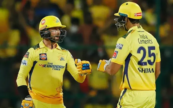 'You gave us sixers'- Devon Conway and Shivam Dube talk about explosive partnership that led to victory vs RCB