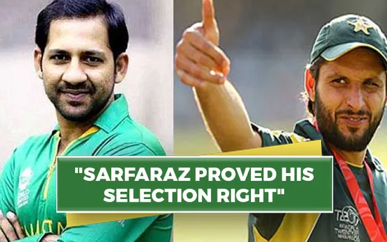 Chief selector Shahid Afridi speaks on Sarfaraz Ahmed's spectacular comeback into Test cricket