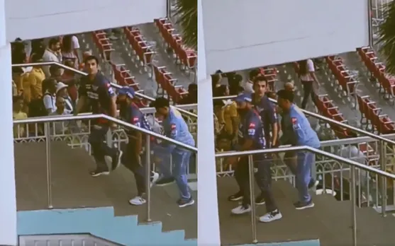 Watch: Crowd mocks Gautam Gambhir with 'Virat Kohli' chants during LSG vs RCB game, his epic reaction goes viral