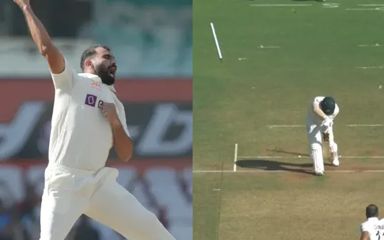 Watch: Off-Stump goes cartwheeling as Mohammed Shami gets David Warner with a stunning delivery