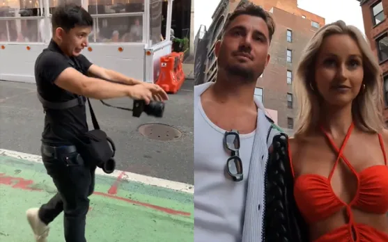 WATCH: Photographer shows his art to Marcus Stoinis and his partner, discovers latter's popularity