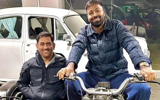 'Mahi bhai is here' - Hardik Pandya talks about how it feels whenever he gets the chance to meet MS Dhoni