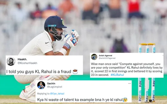 ‘Ban KL Rahul’- Twitter fumes as KL Rahul disappoints again in the first Test against Bangladesh