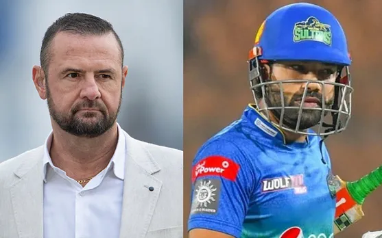 'Isne toh fact thook diya' - Fans react as Simon Doull blasts on Mohammad Rizwan for his slow strike rate during PSL match