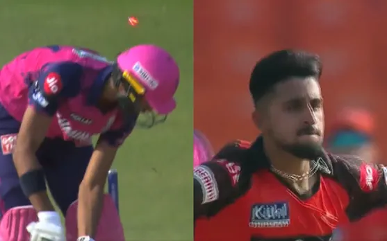 Watch: Umran Malik cleans up Devdutt Padikkal with fiery 149 KPH delivery in Indian T20 League 2023