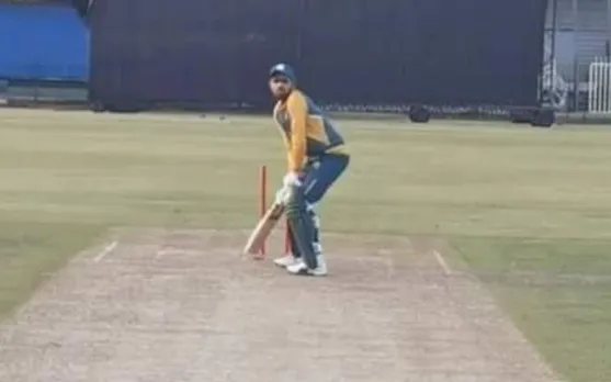 Aur inhe Kashmir chahiye' - Fans roast Babar Azam for explaining power-hitting in a video clip shared by Pakistan Cricket