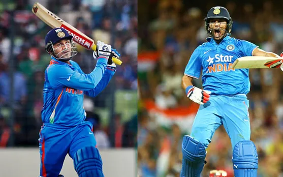'Dil vs Dimaag start ho gai hai' - Fans react as Yuvraj Singh and Virender Sehwag present blueprint of India's success in ODI World Cup 2023