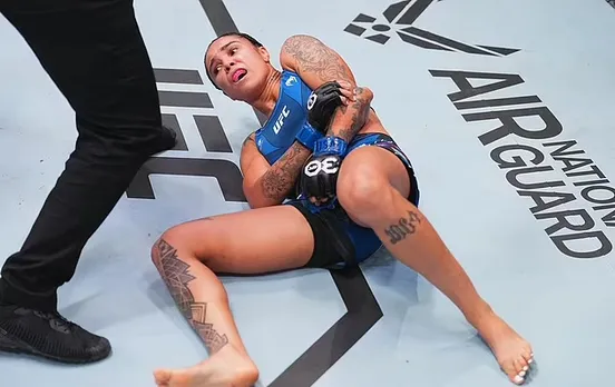 UFC Vegas 77: Istela Nunes suffers serious injury 34 seconds into her first round bout